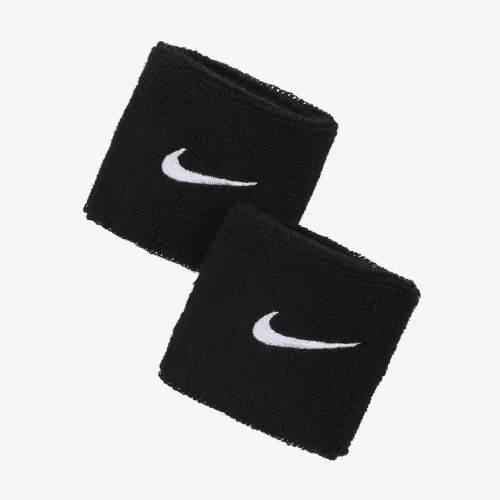 Nike Swoosh Wristbands цвет черный
