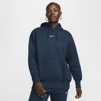 Nike Sportswear Phoenix Fleece жіноча оверсайз Pullover Толстовка з капюшоном блакитний