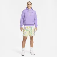 Nike Sportswear Club Fleece Pullover Толстовка с капюшоном цвет фиолетовый