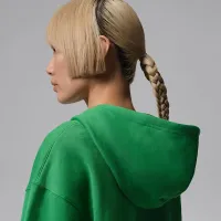 Nike Jalen Hurts женская Fleece Толстовка с капюшоном цвет зеленый