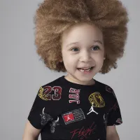 Nike Jordan 23 Toddler 2-Piece шорти комплект колір чорний