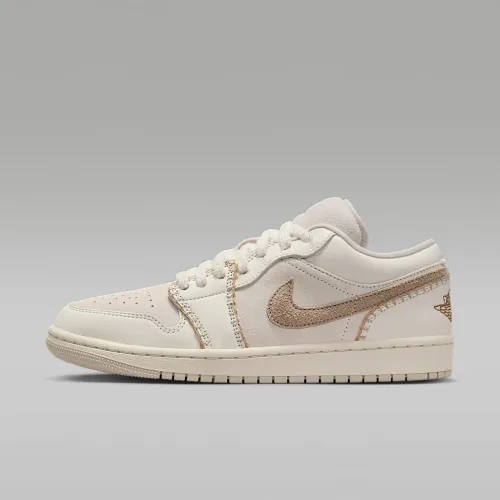 Nike Air Jordan 1 Low SE женская Кроссовки цвет коричневый