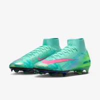 Nike Mercurial Superfly 10 Elite SE FG High-Top футбольні бутси колір зелений