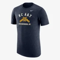 North Carolina A&T мужские Nike College футболка синий