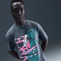 Nike чоловічі баскетбольні футболка колір сірий