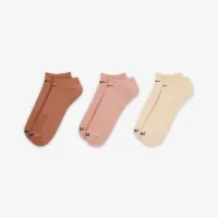 Nike Everyday Plus Cushion тренувальні No-Show шкарпетки (3 пар) різнокольорові