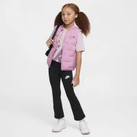 Nike Little дитячі Cozy Graphic футболка колір фіолетовий