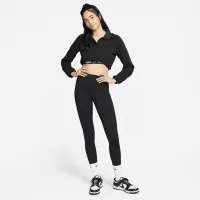 Nike One женская С высокой Талией 7/8 лосины с карманамицвет черный