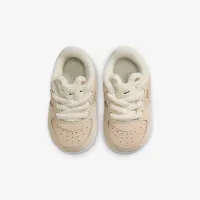 Nike Force 1 SE Baby Crib Booties колір коричневий
