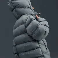 Nike Sportswear All Day Play Big детские Therma-FIT Loose-Fit Puffer Куртка цвет серый