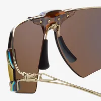 Nike Zeus Edge Mirroколір червоний Sunglasses Yellow