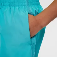 Nike Dri-FIT Little детские Icon Woven шорты цвет зеленый