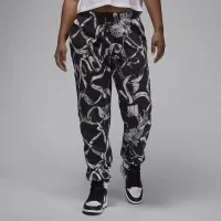 Nike Jordan Brooklyn Fleece женская Printed Pants цвет черный