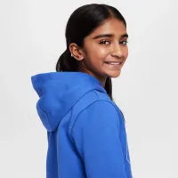 Nike Big детские Cheer Pullover Толстовка с капюшоном синий