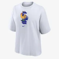 FFF женская Nike Soccer Boxy футболка цвет белый