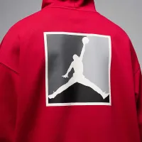 Nike Jordan Brooklyn Fleece мужские Graphic Pullover Толстовка с капюшоном цвет красный