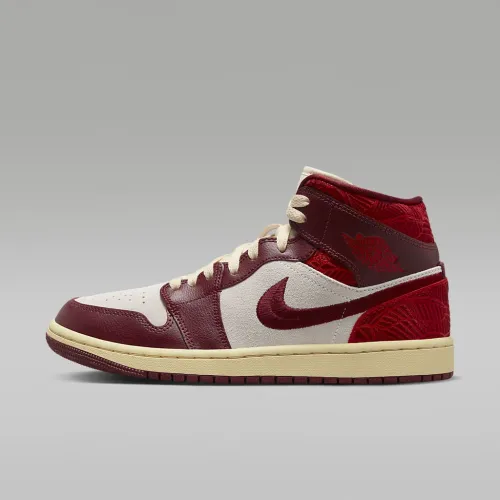 Nike Air Jordan 1 Mid SE жіноча Кросівки колір червоний