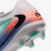 Nike United Jr. Phantom 6 Low Pro Big детские Multi-Ground футбольные бутсы цвет зеленый