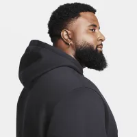 Nike Club Fleece чоловічі Patch Pullover Толстовка з капюшоном колір чорний