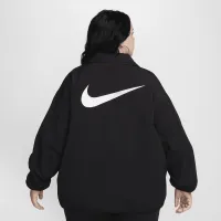 Nike Sportswear Essential жіноча оверсайз UV Woven Coaches' Куртка (великі розміри) колір чорний