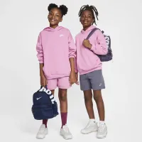 Nike Sportswear Club Fleece Big детские оверсайз Pullover Толстовка с капюшоном Pink