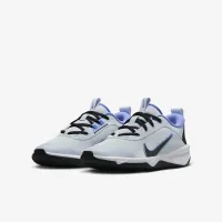 Nike Omni Multi-Court Big детские Indoor Court Кроссовки цвет серый