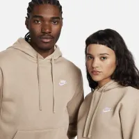 Nike Sportswear Club Fleece Pullover Толстовка з капюшоном колір коричневий