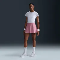 Nike Victory женская Dri-FIT Flouncy Tennis юбка Pink