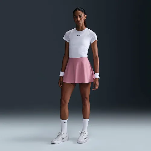 Nike Victory женская Dri-FIT Flouncy Tennis юбка Pink
