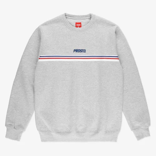 Кофта/футболка Prosto Klasyk Crewneck Pate KL231MSWE1051 - Сіра