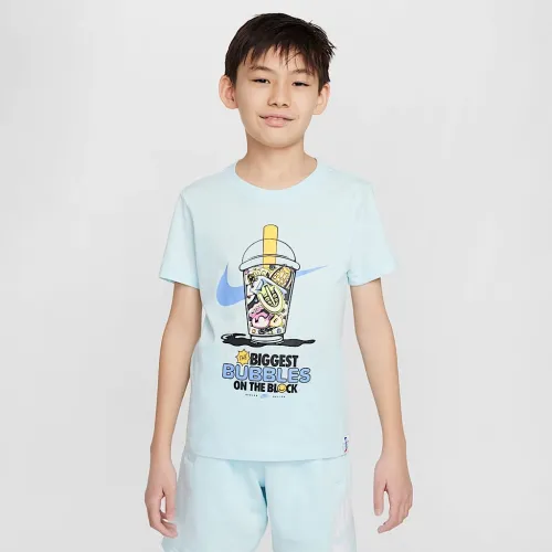 Nike Sportswear Big детские футболка синий