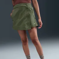 Nike Sportswear Essential женская Woven Skort цвет зеленый