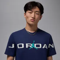 Nike Jordan чоловічі футболка блакитний