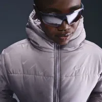 Nike Sportswear Classic женская Therma-FIT Loose Puffer Куртка цвет серый