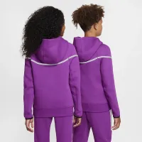 Nike Sportswear Tech Fleece Big дитячі (для хлопчиків) Reflective Full-Zip Толстовка з капюшоном колір фіолетовий