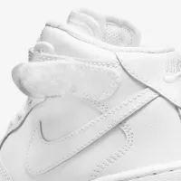 Nike Force 1 Mid LE Little дитячі Shoe колір білий