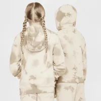 Nike Sportswear Club Fleece Big детские Толстовка с капюшоном цвет коричневый