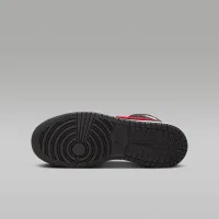 Nike Air Jordan 1 Mid Big детские Кроссовки цвет черный