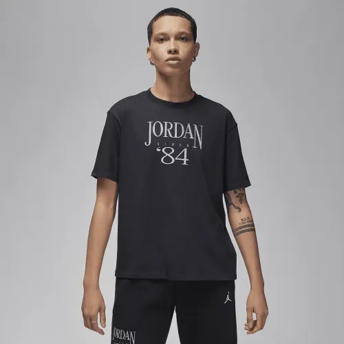 Nike Jordan Heritage женская футболка цвет черный