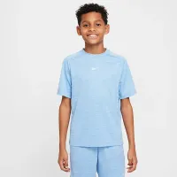 Nike Multi Big детские (для мальчиков) Dri-FIT Short-Sleeve Top синий