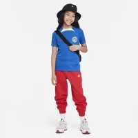 Club Америка Academy Pro Big детские Nike Dri-FIT Short-Sleeve Soccer Top синий