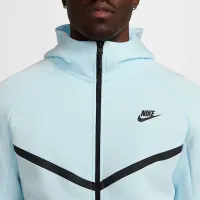 Nike Tech чоловічі Full-Zip Windrunner Толстовка з капюшоном блакитний