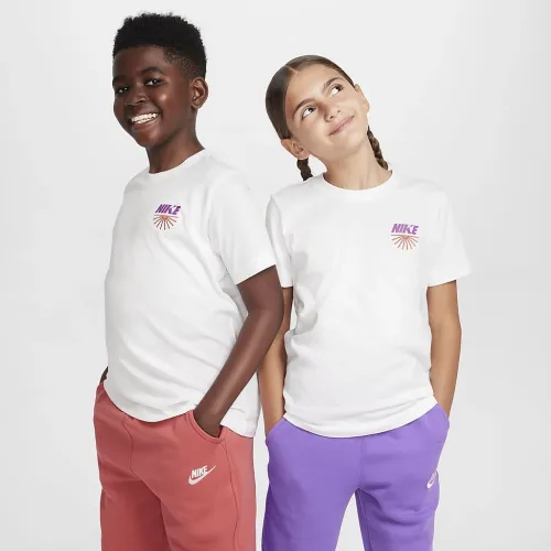 Nike Sportswear Big детские футболка цвет белый