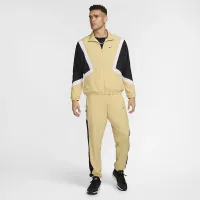 Nike Icon мужские Woven баскетбольные Куртка цвет коричневый