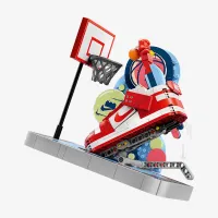 Nike Dunk Trickshot x LEGO® комплект Building Kit with Exclusive Minifigure колір червоний