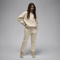 Nike Jordan Brooklyn Fleece жіноча Pants колір коричневий