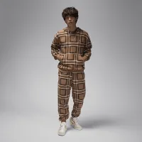 Nike Jordan Essentials чоловічі Fleece Pants колір коричневий