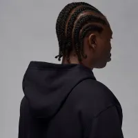 Nike Jordan AJ11 Gamma Fleece мужские Pullover Толстовка с капюшоном цвет черный