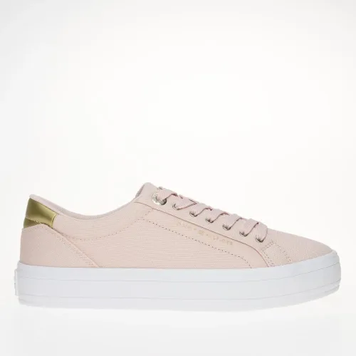 Кроссовки Tommy Hilfiger Essential Vulc Canvas FW0FW07682-TJQ - Розовые