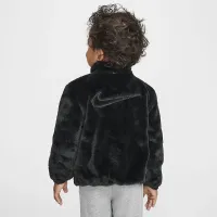 Nike Toddler Faux Fur Куртка цвет черный